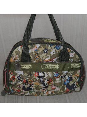 LeSportsac Tokidoki Green Mini Handbag